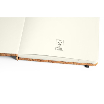 FREUD. Conjunto de bloco de notas A5 e esferográfica em cortiça